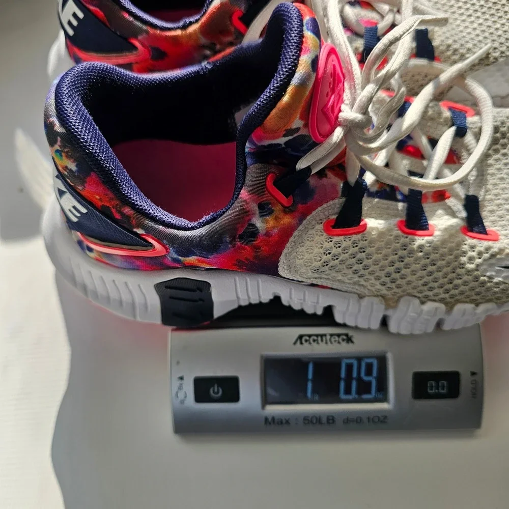 Nike Free Metcon 4 Women Size 8 Training Shoes White Pink Abstract CZ0596-101 - Picture 12 of 12